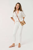 ARIA CROSS-BODY: NATURAL