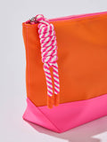 PORT WATER RESISTANT ZIP POUCH: NAVY