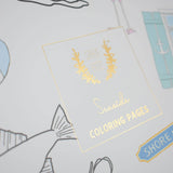 Coloring Book Seaside