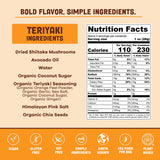 Pan's Mushroom Jerky - 2.2oz Teriyaki
