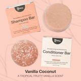 Shampoo & Conditioner Duo Set for Volumizing and Thickening: Vanilla Coconut