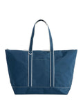 PORT WATER RESISTANT TOTE: NAVY