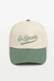 Gameday GO SPORTS embroidery Two Tone Baseball Cap: Navy