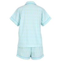 Fairfield Short Sleeve Shorty Pajamas: L