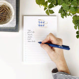 Everyday checklist notepad: Hobnail bouquet