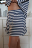 Billie Striped Loungewear Shorts: XL / Shorts