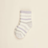 Marshmallow Bear Crew Socks: M