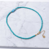 Good Luck Fish Bahama Wood Bead Necklace: Pink