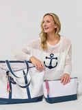 PORT WATER RESISTANT ZIP POUCH: NAVY