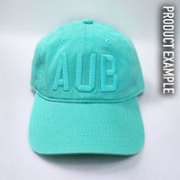 Monochrome Hats - Customizable: White Cotton