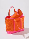 PORT WATER RESISTANT TOTE: NAVY