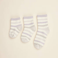 Marshmallow Bear Crew Socks: M