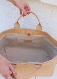 Melissa Tote Bag Natural Quilted LQ: Default