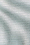 MID RISE STRIPE SHORTS: LT BLUE-CREAM STRIPE / XS