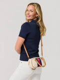 SCALA CROSS-BODY BAG: IVORY