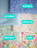 Custom Beach Summer Print Appliqué Crewneck Sweatshirts: S