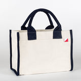 Eco Friendly Village Canvas Tote Customizable: Natural