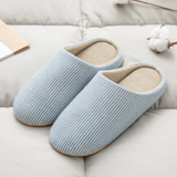 Unisex Quiet Slippers – Lightweight for Home & Travel: Tan / M ( 7.5-8 Women)