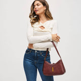 Judith Shoulder Bag: Oatmilk