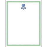 In Stock 4.25x5.5 Floral Stripe Notepad