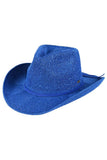 C.C Sequin Cowboy Hat: Pearl