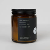 Fir & Pine Essential Oil Beeswax Jar Candle: Non-Toxic