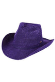 C.C Sequin Cowboy Hat: Gold