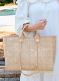 Melissa Tote Bag Natural Quilted LQ: Default