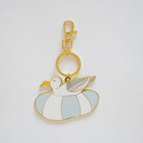 Floating Gull Bag Charm