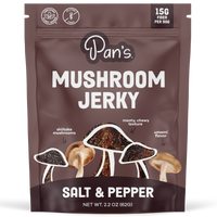 Pan's Mushroom Jerky - 2.2oz Salt & Pepper