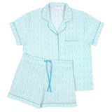 Fairfield Short Sleeve Shorty Pajamas: L