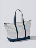 PORT WATER RESISTANT TOTE: NAVY