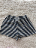 Billie Striped Loungewear Shorts: Medium / Shorts