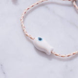 Sailor String Good Luck Fish Bracelet Trending : Lime Fish/Old Town String