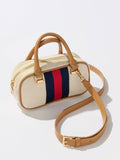 SCALA CROSS-BODY BAG: IVORY