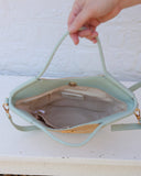 Leland Mini Tote Natural Mint: Default
