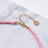 Good Luck Fish Bahama Wood Bead Necklace: Sky Blue