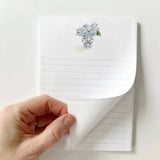Everyday checklist notepad: Hobnail bouquet