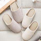 Unisex Quiet Slippers – Lightweight for Home & Travel: Light Blue / L (8.5-9.5 Men)