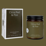 Citrus Peel & Pine Beeswax & Essential Oil Jar Candle