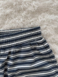 Billie Striped Loungewear Shorts: Small / Shorts