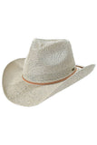 C.C Sequin Cowboy Hat: Pearl