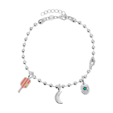 Charm Garden - Silver - Pickleball Charm