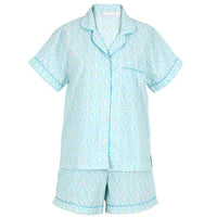 Fairfield Short Sleeve Shorty Pajamas: S