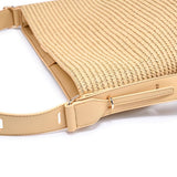 Jessica - Straw Tote: Natural