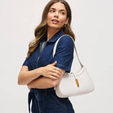 Judith Shoulder Bag: Oatmilk