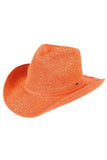 C.C Sequin Cowboy Hat: Pearl