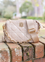 Jace Quilted Crossbody NUDE: Default