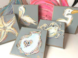 Pelican canvas art textured coastal beach tropical