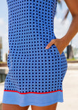 Heritage Sleeveless Shift Dress (597-HER-3027): XL